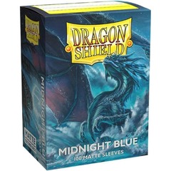 Dragon Shield Sleeves Matte Midnight Blue (100ct)